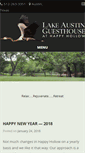 Mobile Screenshot of lakeaustinguesthouse.com